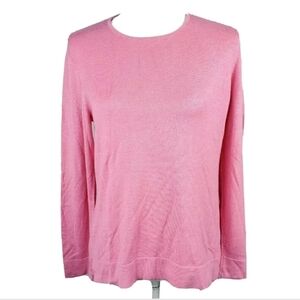 Jones New York pink pull over sweater sz PL